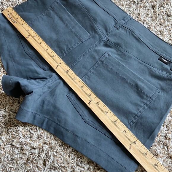 Prana Stretch Zion Halle 3" Short Women's 2 Thundercloud Standard Fit Mid Rise - Picture 12 of 12